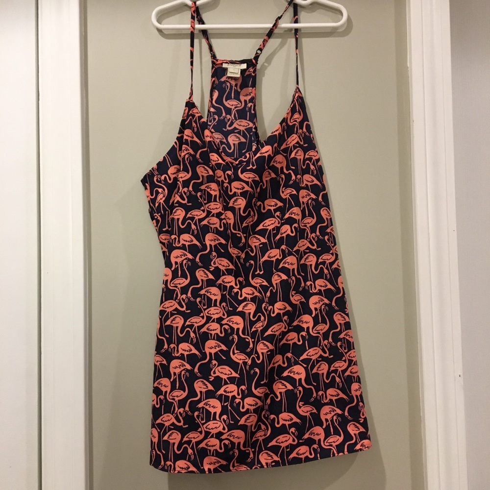 j crew flamingos!